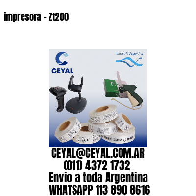 impresora – Zt200