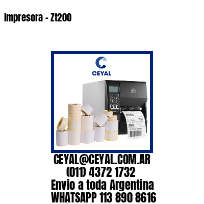 impresora – Zt200