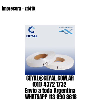 impresora – zd410