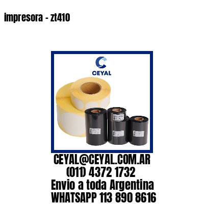 impresora – zt410