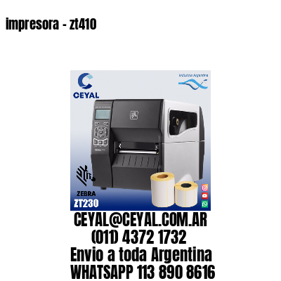 impresora – zt410