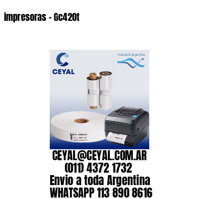 impresoras – Gc420t