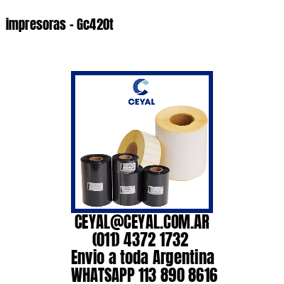 impresoras – Gc420t