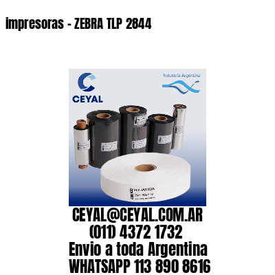 impresoras – ZEBRA TLP 2844