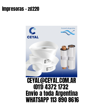 impresoras – zd220
