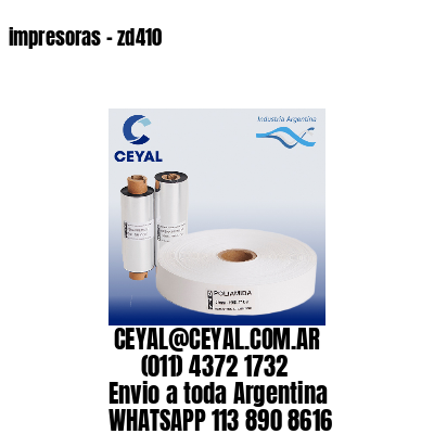 impresoras – zd410