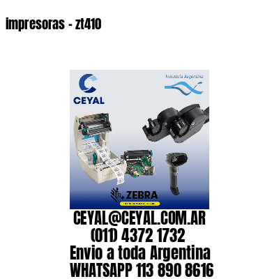 impresoras – zt410