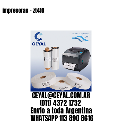 impresoras – zt410