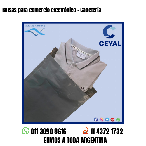 Bolsas para comercio electrónico – Cadetería