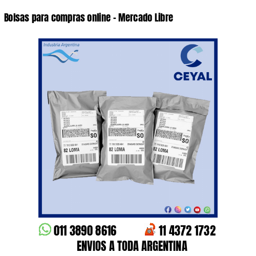 Bolsas para compras online – Mercado Libre