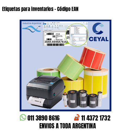 Etiquetas para inventarios – Código EAN