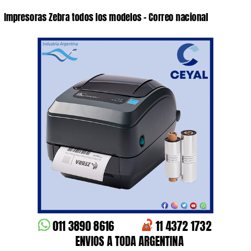 Impresoras Zebra todos los modelos – Correo nacional