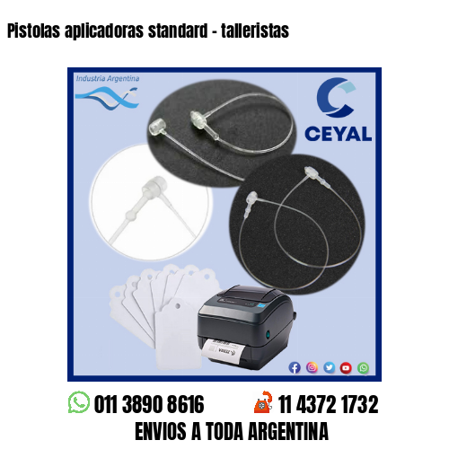 Pistolas aplicadoras standard – talleristas