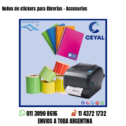 Rollos de stickers para librerías – Accesorios
