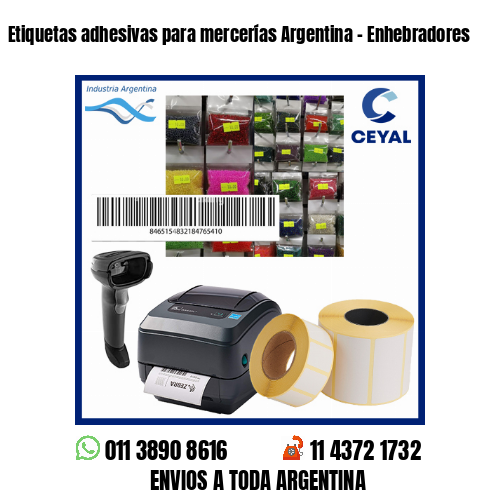 Etiquetas adhesivas para mercerías Argentina – Enhebradores