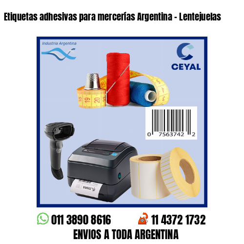 Etiquetas adhesivas para mercerías Argentina – Lentejuelas