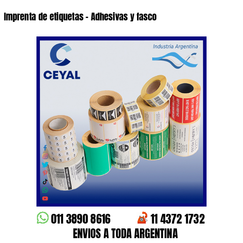 Imprenta de etiquetas – Adhesivas y fasco