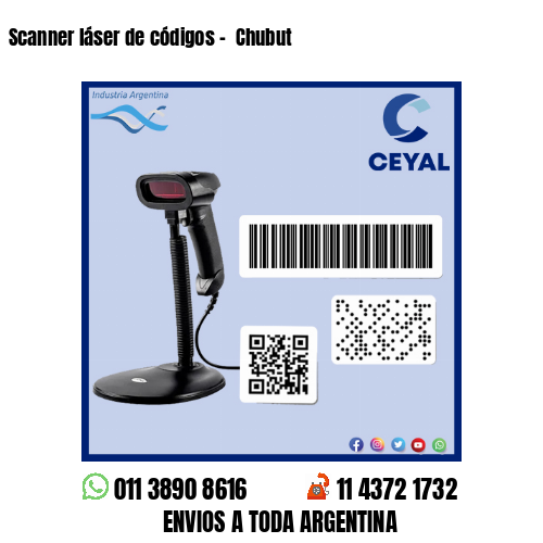 Scanner láser de códigos –  Chubut