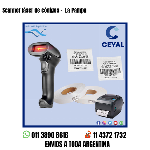 Scanner láser de códigos –  La Pampa