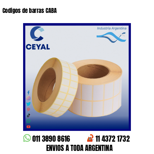 Codigos de barras CABA