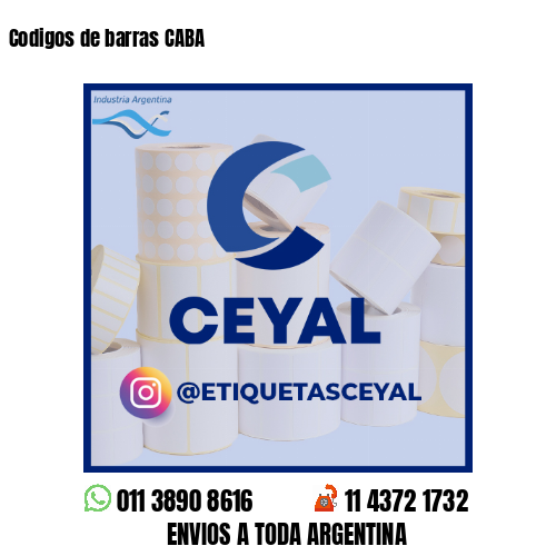 Codigos de barras CABA