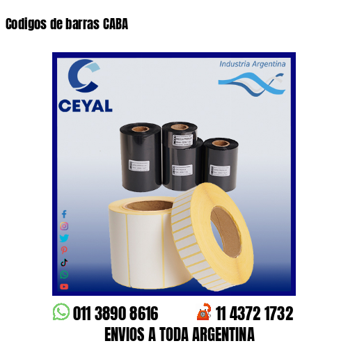 Codigos de barras CABA