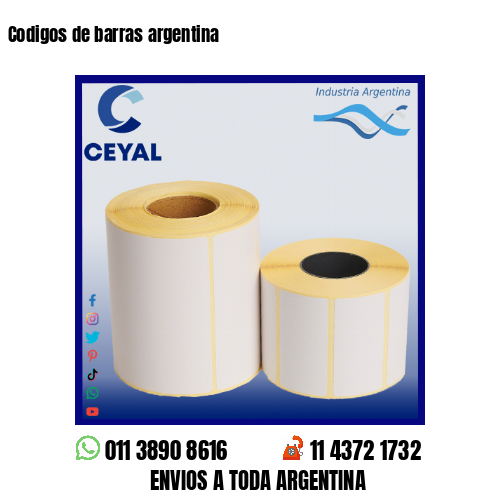 Codigos de barras argentina