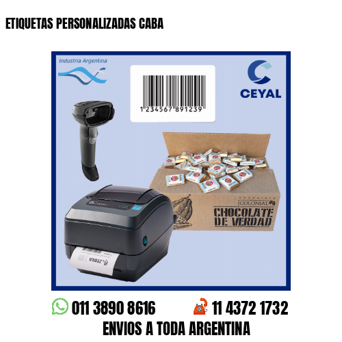 ETIQUETAS PERSONALIZADAS CABA