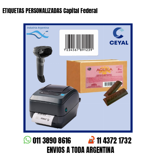 ETIQUETAS PERSONALIZADAS Capital Federal