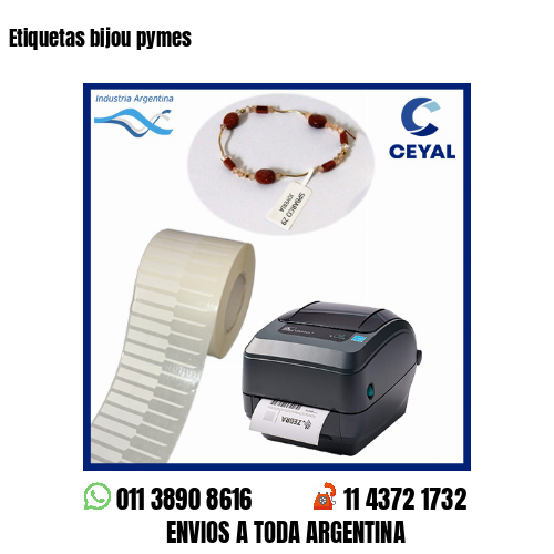 Etiquetas bijou pymes