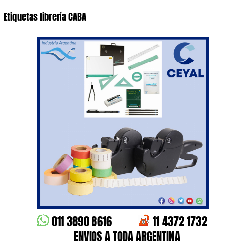Etiquetas librería CABA