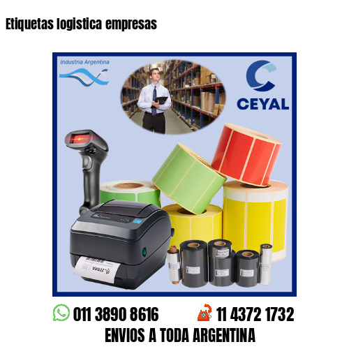 Etiquetas logistica empresas
