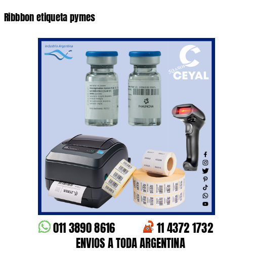 Ribbbon etiqueta pymes