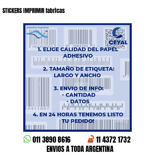 STICKERS IMPRIMIR fabricas