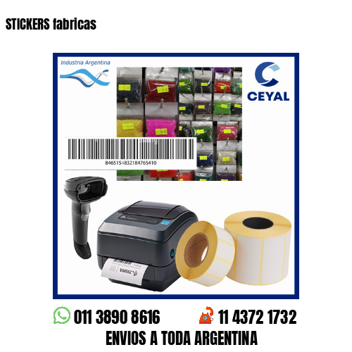 STICKERS fabricas