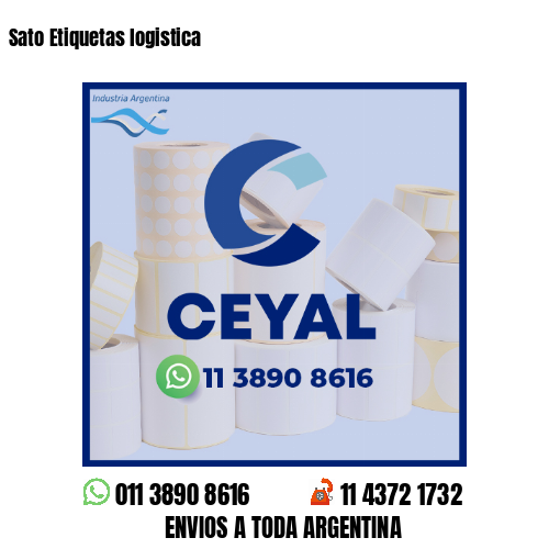 Sato Etiquetas logistica
