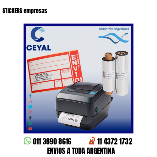 STICKERS empresas