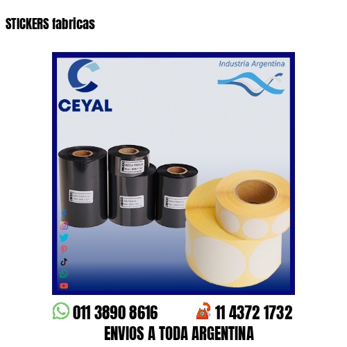 STICKERS fabricas