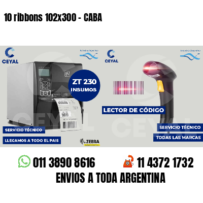 10 ribbons 102x300 - CABA