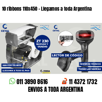 10 ribbons 110x450 - Llegamos a toda Argentina