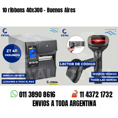 10 ribbons 40x300 - Buenos Aires