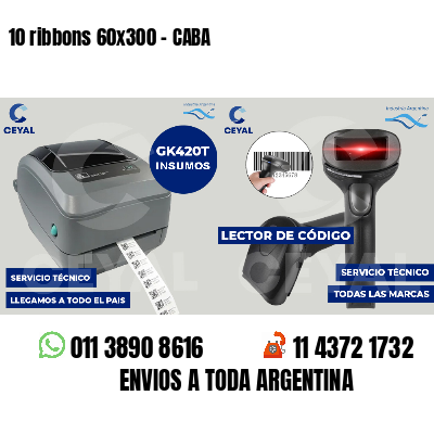 10 ribbons 60x300 - CABA