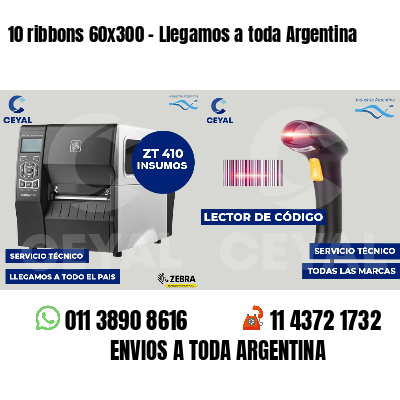 10 ribbons 60x300 - Llegamos a toda Argentina