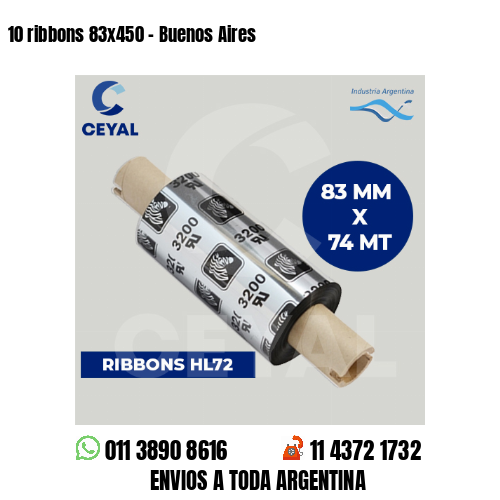 10 ribbons 83×450 – Buenos Aires