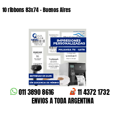 10 ribbons 83x74 - Buenos Aires