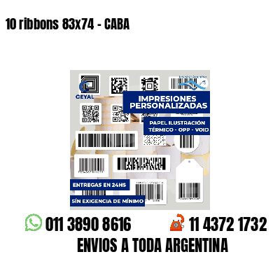 10 ribbons 83x74 - CABA