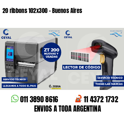20 ribbons 102x300 - Buenos Aires