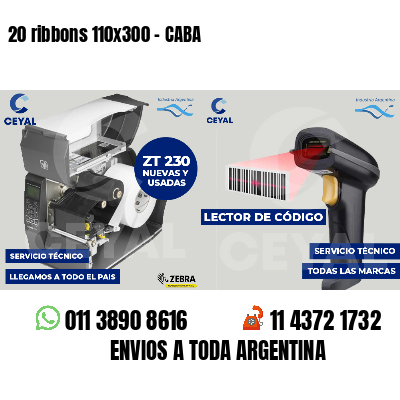 20 ribbons 110x300 - CABA