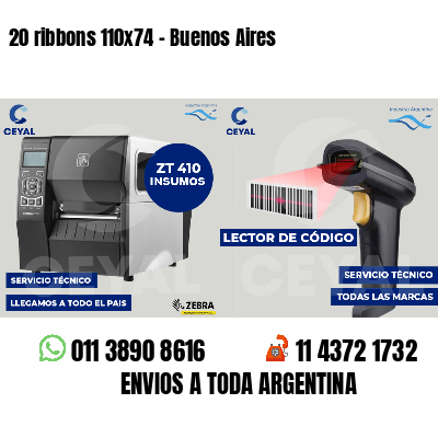20 ribbons 110x74 - Buenos Aires