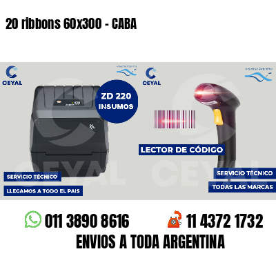 20 ribbons 60x300 - CABA